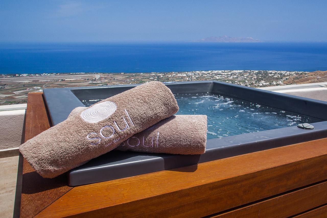 Santorini Soul Villas (Adults Only) Pýrgos Exteriör bild